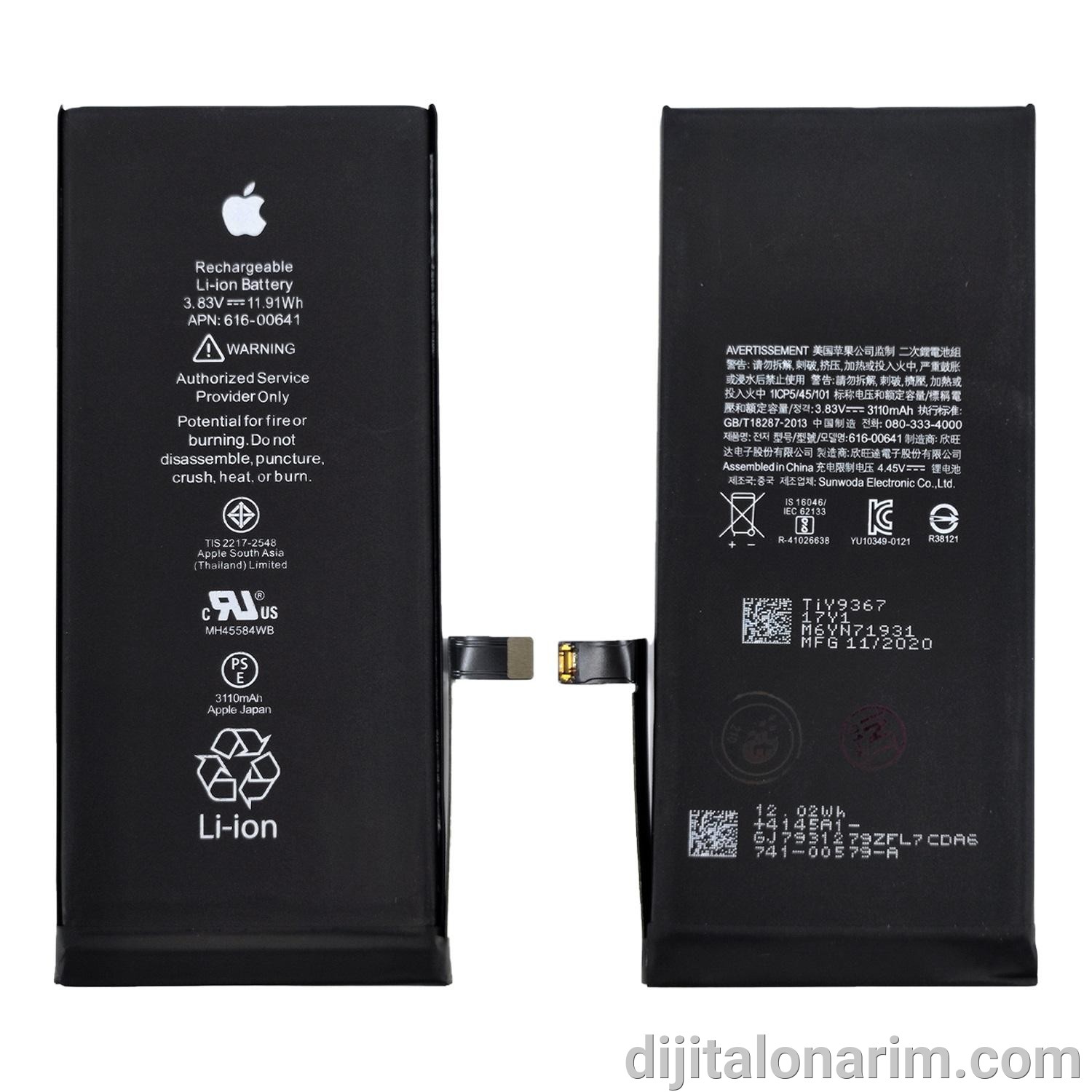 iPhone 12 Pro Orjinal Batarya