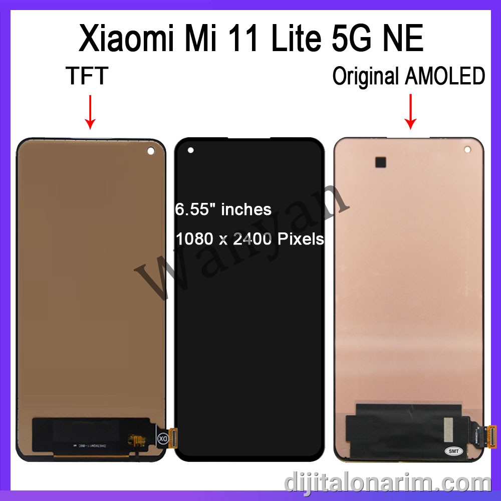 Xiaomi Mi 11 Lite Ekran