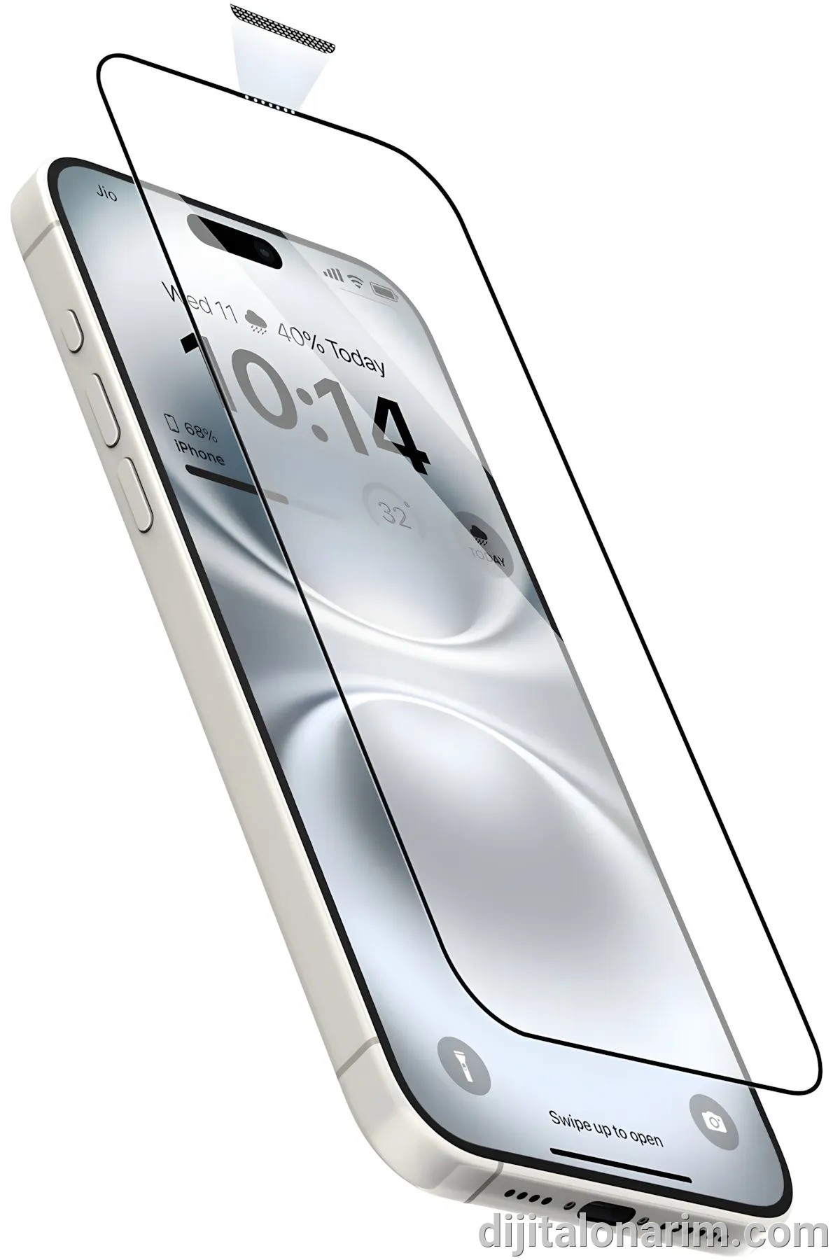 iPhone 16 Plus Kırılmaz Cam Ekran Koruyucu